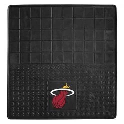 Fanmats Miami Heat Cargo Mat, Vinyl, 31"x31"