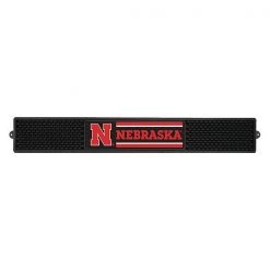 Fanmats Nebraska Drink Mat, 3.25"x24"