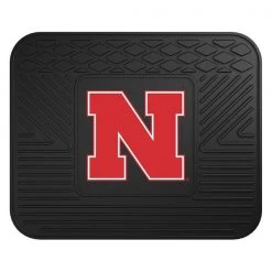 Fanmats Nebraska Utility Mat, 14"x17"