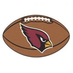 Fanmats Football Rug, Arizona Cardinals