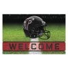 Fanmats Atlanta Falcons Door Mat, Crumb Rubber
