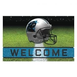 Fanmats Carolina Panthers Door Mat, Crumb Rubber