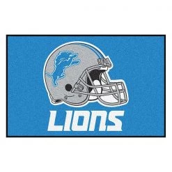 Fanmats Detroit Lions Starter Rug, 19"x30"