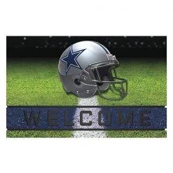 Fanmats Dallas Cowboys Door Mat, Crumb Rubber