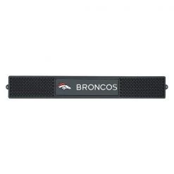 Fanmats Denver Broncos Drink Mat, 3.25"x24"