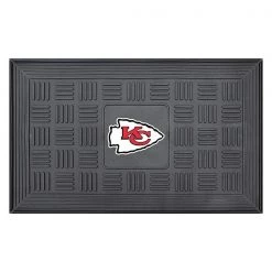 Fanmats Kansas City Chiefs Door Mat, 19.5"x31.25"