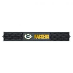 Fanmats Green Bay Packers Drink Mat, 3.25"x24"
