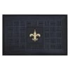 Fanmats New Orleans Saints Door Mat, 19.5"x31.25" -Rugs&Mats Official Shop Z xw6 icpIx