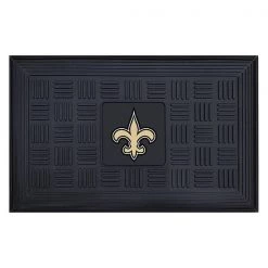 Fanmats New Orleans Saints Door Mat, 19.5"x31.25"