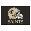 Fanmats New Orleans Saints Starter Rug, 19"x30" -Rugs&Mats Official Shop Z xw6 pcpIx