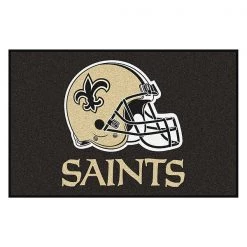 Fanmats New Orleans Saints Starter Rug, 19"x30"