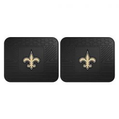Fanmats New Orleans Saints Utility Mat, 2Pc, PK2