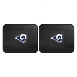 Fanmats Los Angeles Rams Utility Mat, 2Pc, PK2