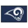 Fanmats Los Angeles Rams Starter Rug, 19"x30" -Rugs&Mats Official Shop Z xw6umcpIx