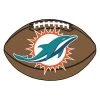 Fanmats Miami Dolphins Football Rug, 20.5"x32.5" -Rugs&Mats Official Shop Z xw6vocpIx