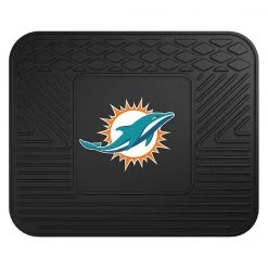 Fanmats Miami Dolphins Utility Mat, 14"x17"