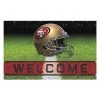 Fanmats San Francisco 49ers Door Mat, Rubber -Rugs&Mats Official Shop Z xw70hcpIx