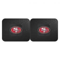 Fanmats San Francisco 49ers Utility Mat, 2Pc, PK2
