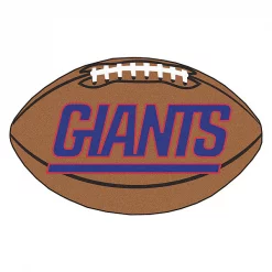 Fanmats New York Giants Football Rug, 20.5"x32.5"