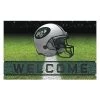 Fanmats New York Jets Door Mat, Crumb Rubber