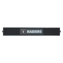 Fanmats Oakland Raiders Drink Mat, 3.25"x24"