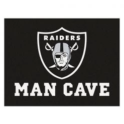 Fanmats Oakland Raiders Man Cave All-Star Mat