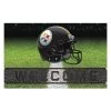 Fanmats Pittsburgh Steelers Door Mat, Rubber
