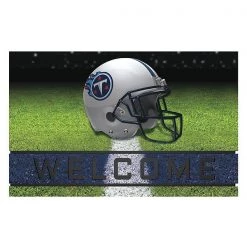 Fanmats Tennessee Titans Door Mat, Crumb Rubber