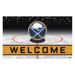 Fanmats Buffalo Sabres Door Mat, Crumb Rubber