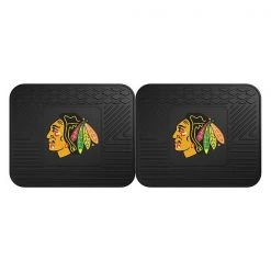 Fanmats Chicago Blackhawks Utility Mat, 2Pc, PK2
