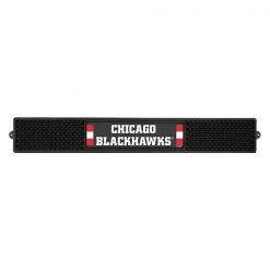 Fanmats Chicago Blackhawks Drink Mat, 3.25"x24"
