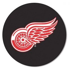 Fanmats Detroit Red Wings Puck Mat, 27" Dia.