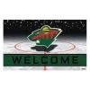 Fanmats Minnesota Wild Door Mat, Crumb Rubber -Rugs&Mats Official Shop Z xwBwmcpIx