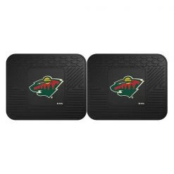 Fanmats Minnesota Wild Utility Mat, 14"x17", PK2