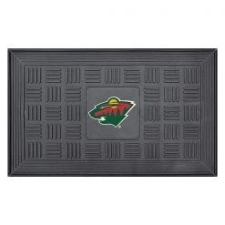 Fanmats Minnesota Wild Door Mat, 19.5"x31.25"