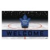 Fanmats Toronto Maple Leafs Door Mat, Rubber