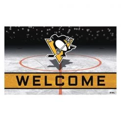 Fanmats Pittsburgh Penguins Door Mat, Rubber