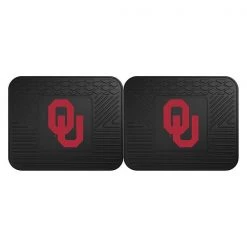 Fanmats Oklahoma Utility Mat, 2Pc, 14"x17", PK2