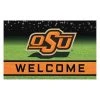 Fanmats Oklahoma State Door Mat, Rubber