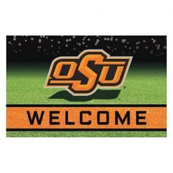 Fanmats Oklahoma State Door Mat, Rubber