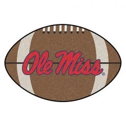 Fanmats Ole Miss Football Rug, 20.5"x32.5"