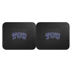 Fanmats TCU Utility Mat, 2Pc, 14"x17", PK2