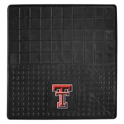 Fanmats Texas Tech Cargo Mat, Vinyl, 31"x31"