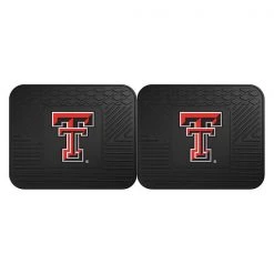 Fanmats Texas Tech Utility Mat, 2Pc, 14"x17", PK2