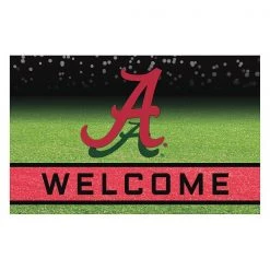 Fanmats Rubber Door Mat, University of Alabama