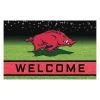 Fanmats Rubber Door Mat, University of Arkansas