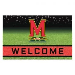 Fanmats University of Maryland Door Mat, Rubber