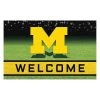 Fanmats University of Michigan Door Mat, Rubber -Rugs&Mats Official Shop Z xwJxhcpIx