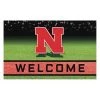 Fanmats University of Nebraska Door Mat, Rubber -Rugs&Mats Official Shop Z xwJxpcpIx