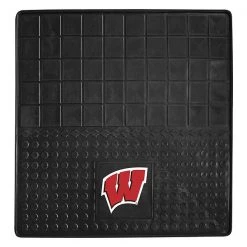 Fanmats Wisconsin Cargo Mat, Vinyl, 31"x31"